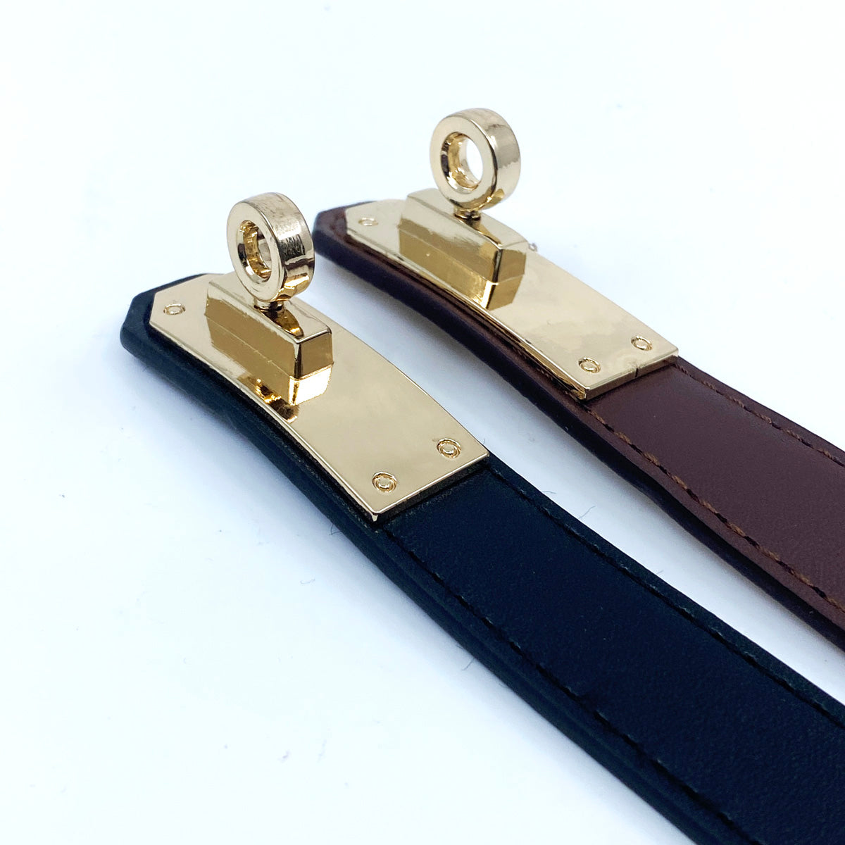 Lady G Adjustable Leather Belt Padlock