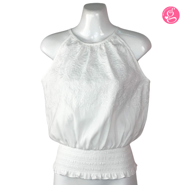 Chelsea Eyelet Spaghetti Blouse