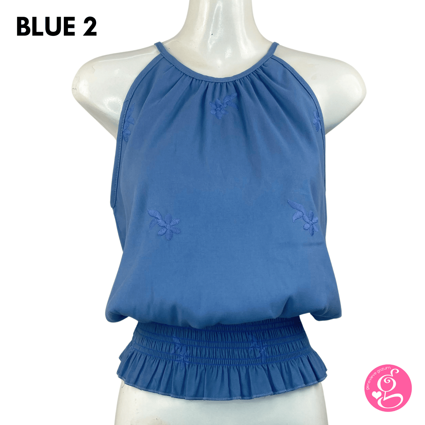 Chelsea Eyelet Spaghetti Blouse