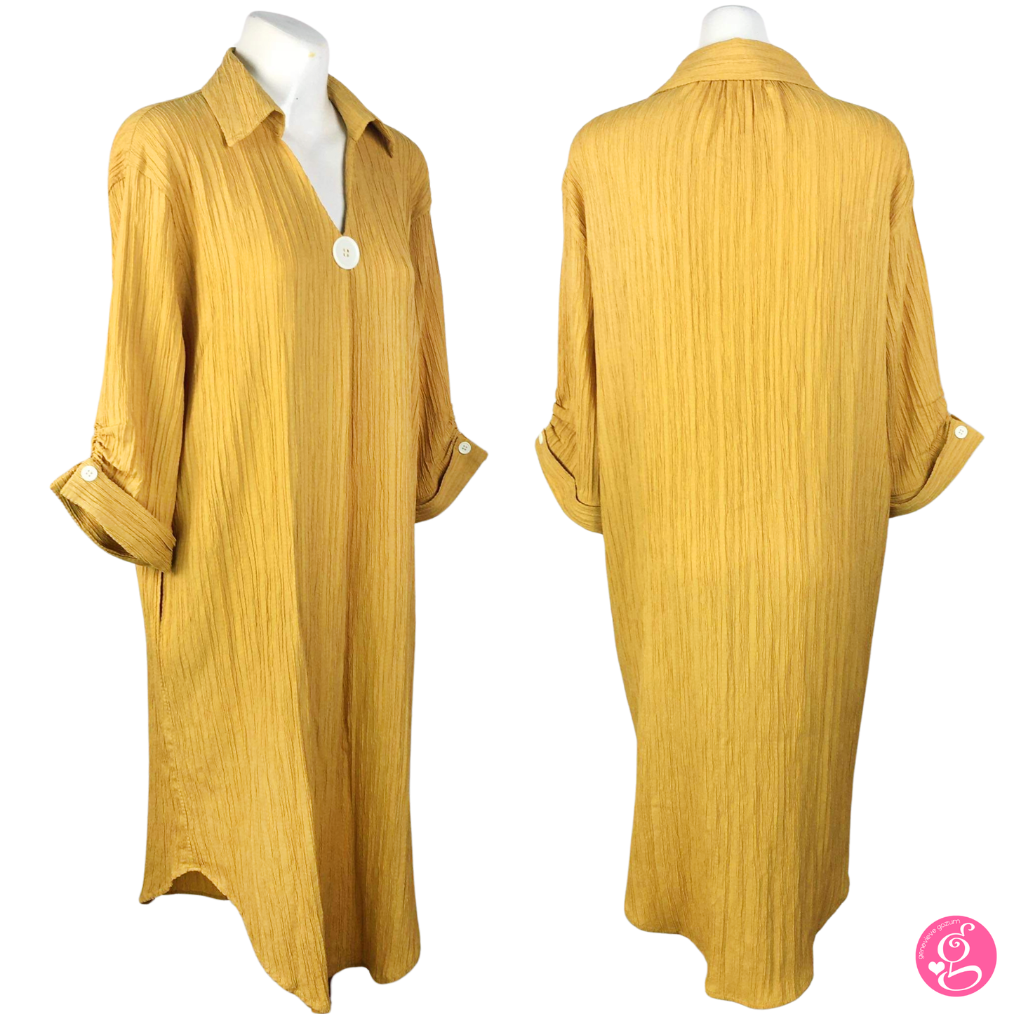 Fancy Crepe Easy Shirt Figure Friendly