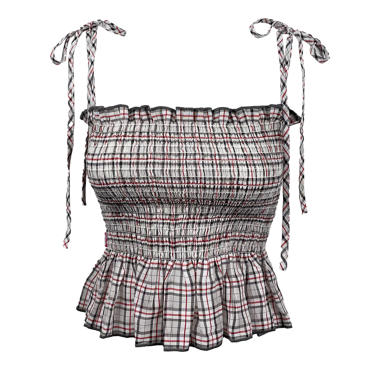 Sophia Organic Gingham Blouse