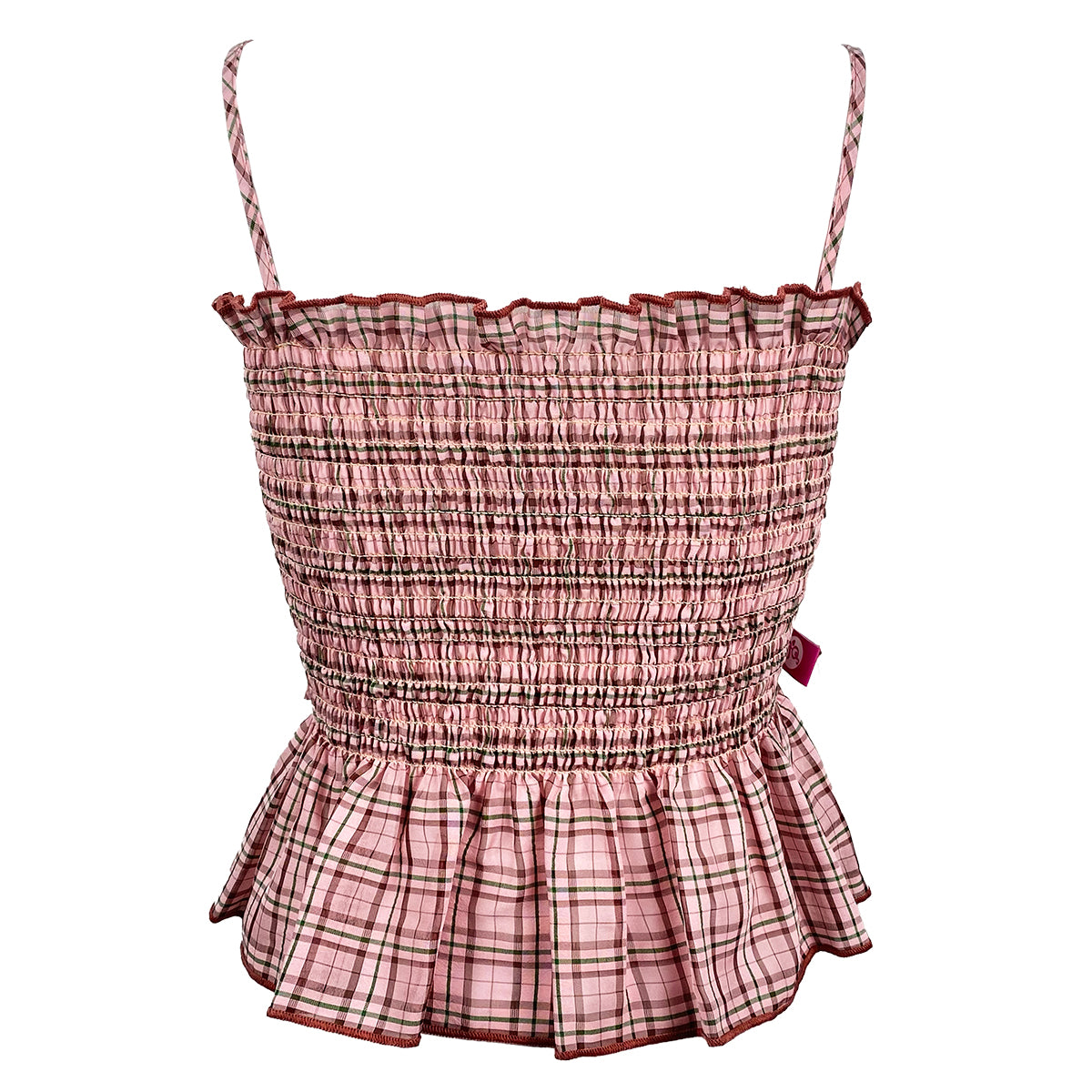 Sophia Organic Gingham Blouse