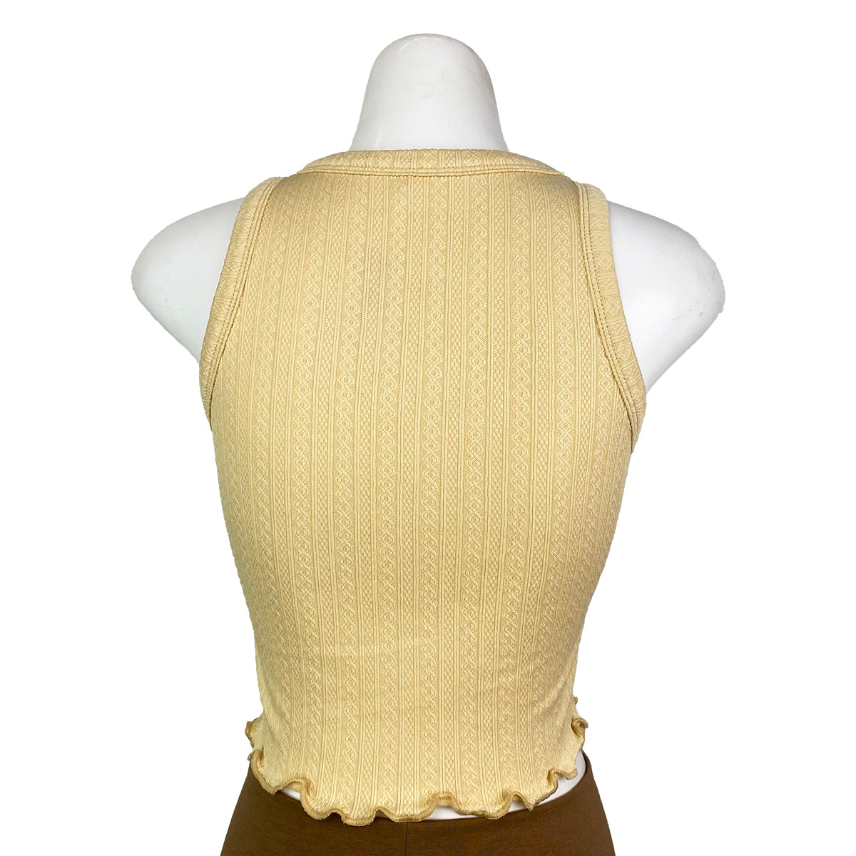 Fancy Knit 5 Bow Tank Top