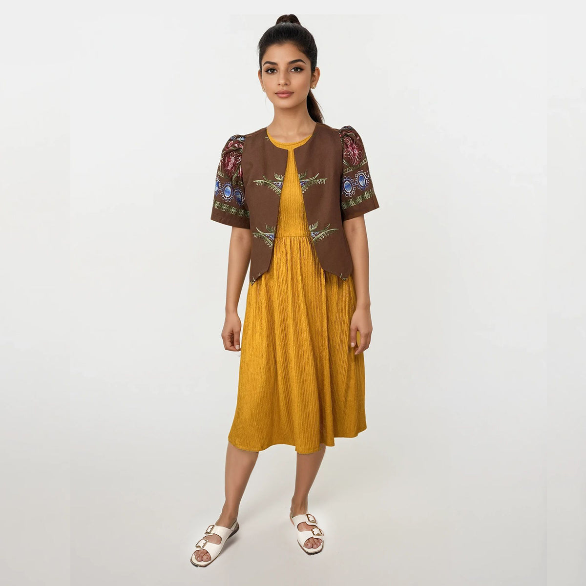 Butterfly Ruffle Dress