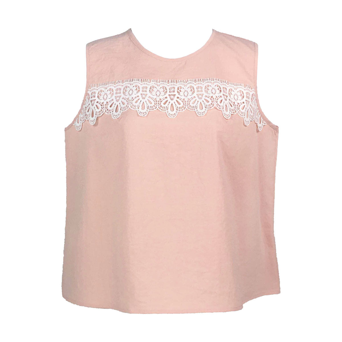 Lucy Halter Top Halter A Line Top With Crochet Lace