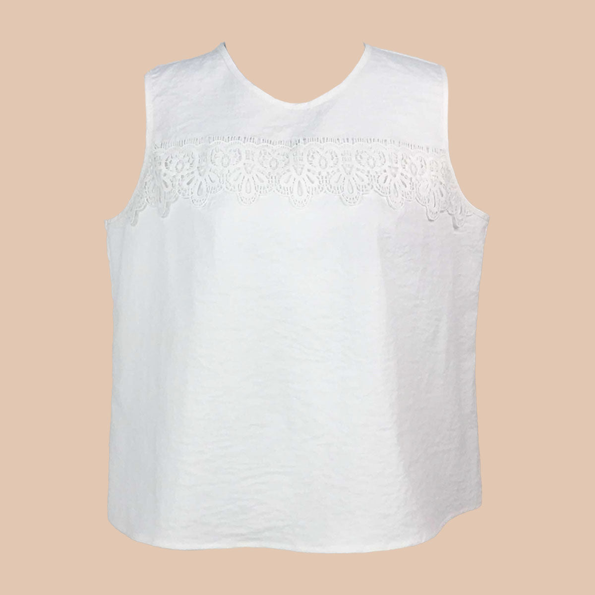 Lucy Halter Top Halter A Line Top With Crochet Lace