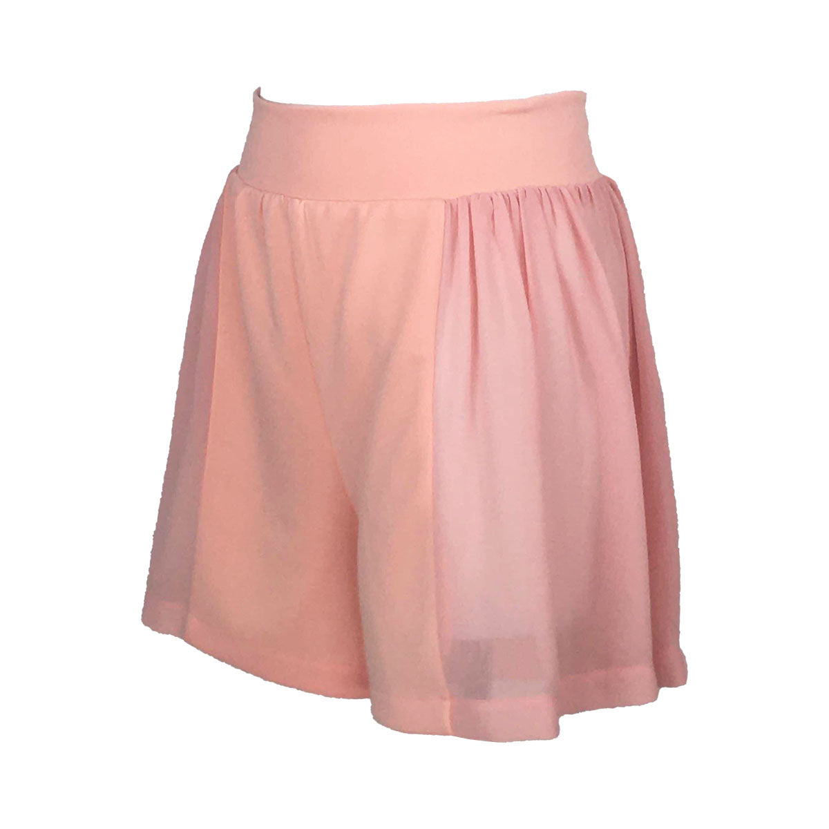 Two Textured Wide Leg Shorts