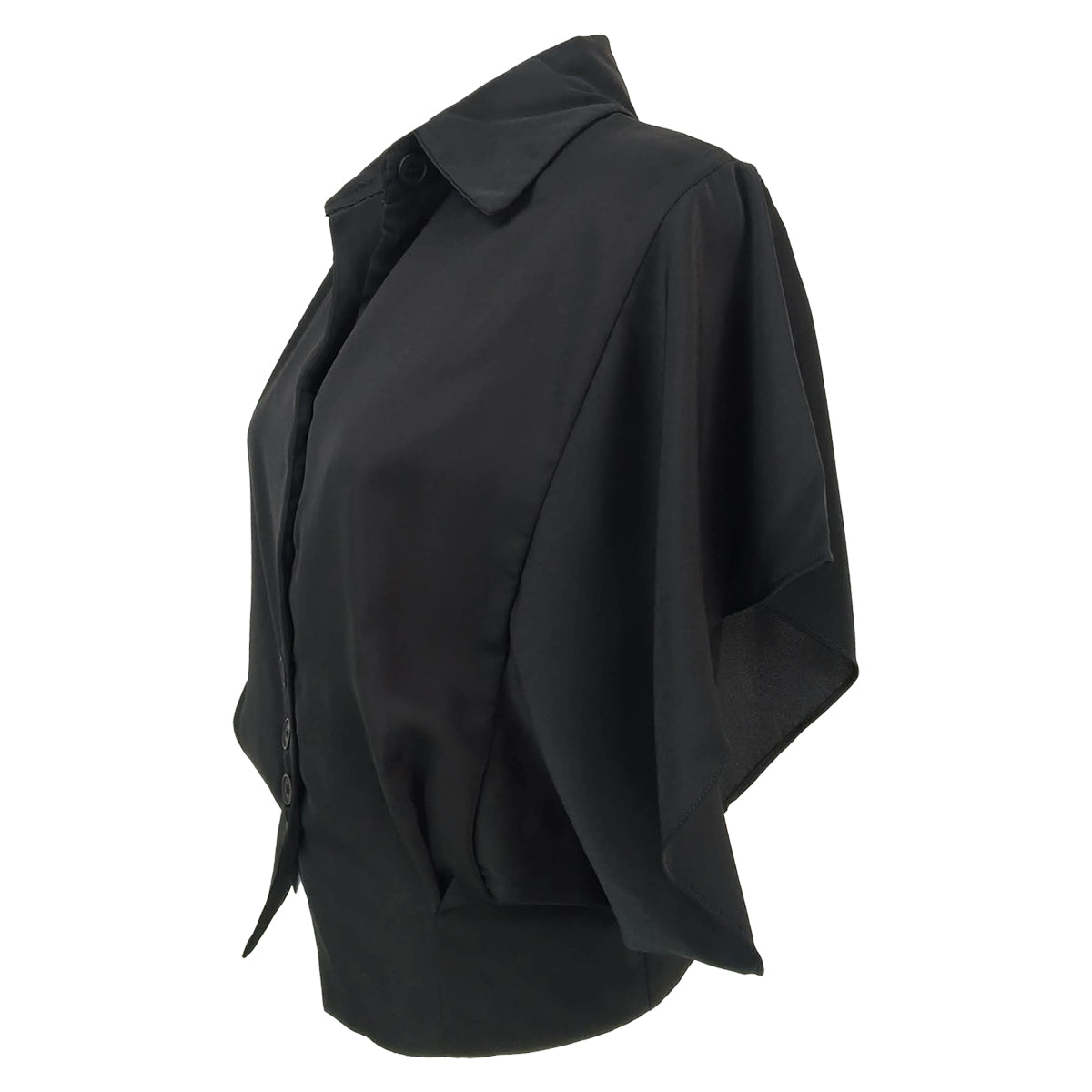Yuki Kimono Sleeves Button Down