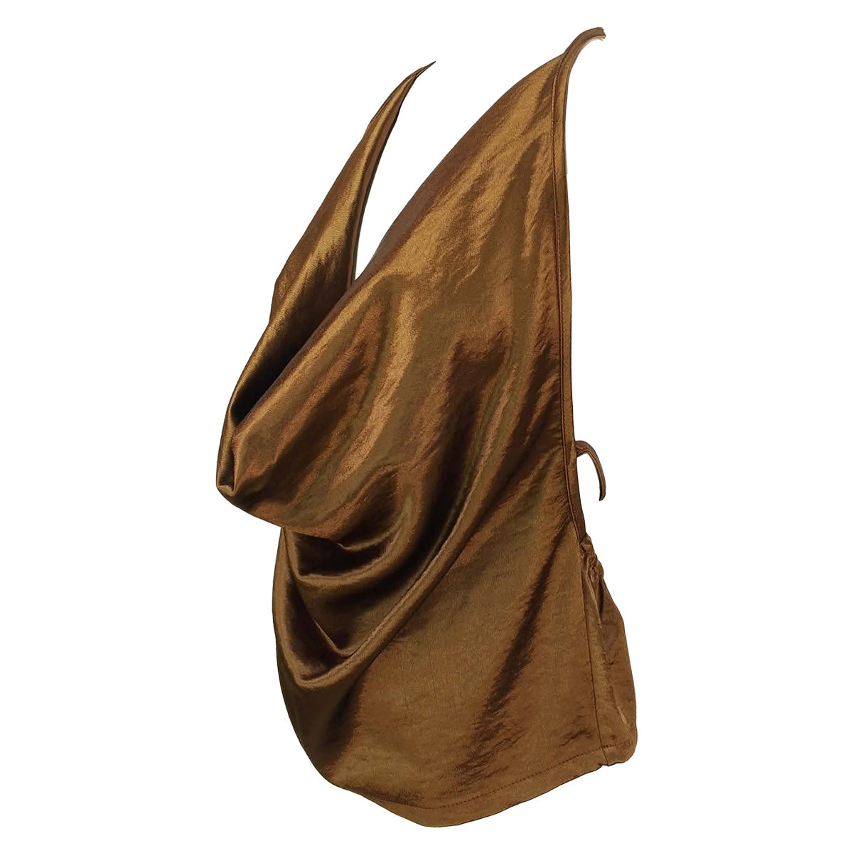 Liquid Satin Backless Top