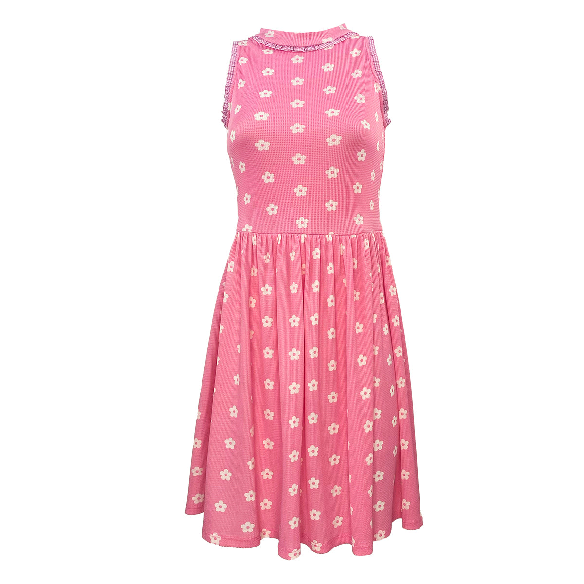 Ashley Waffle Knit Sakura Dress