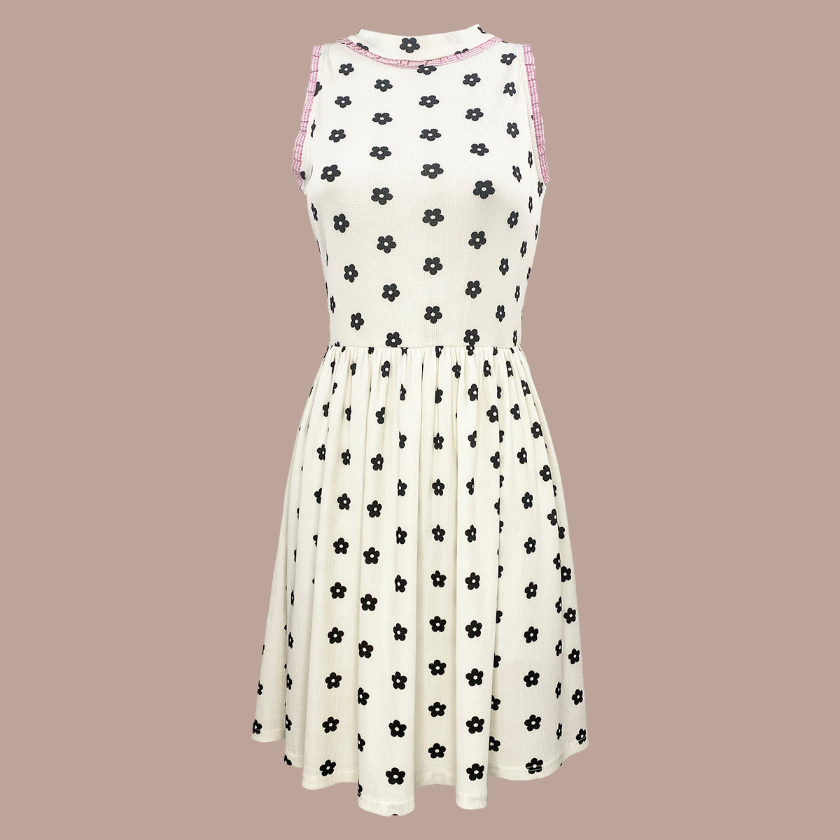 Ashley Waffle Knit Sakura Dress