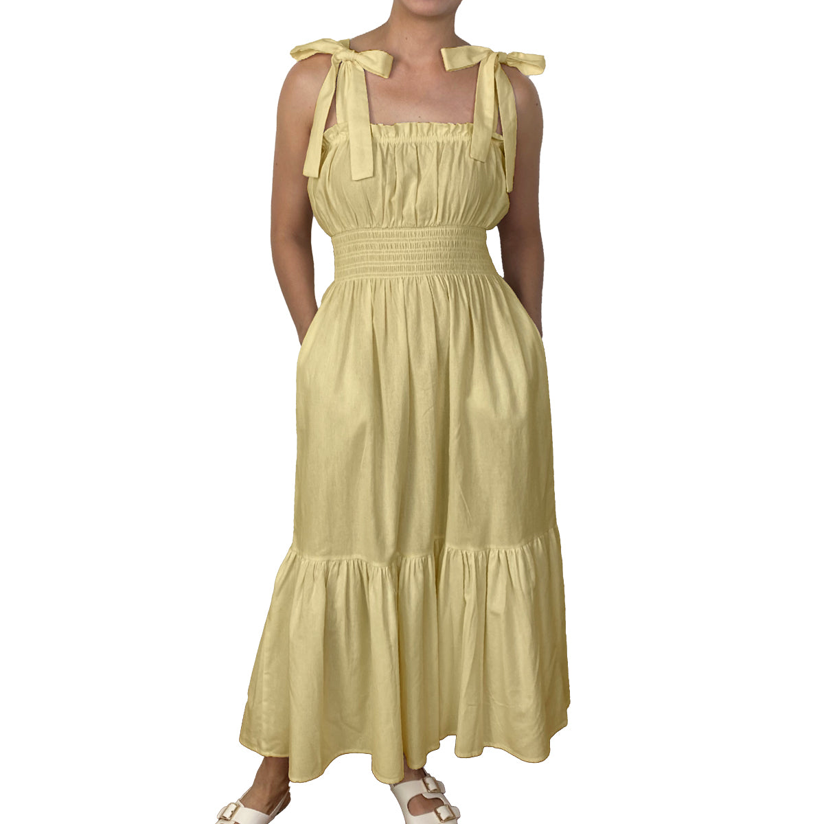 Kitty Plain Maxi Dress