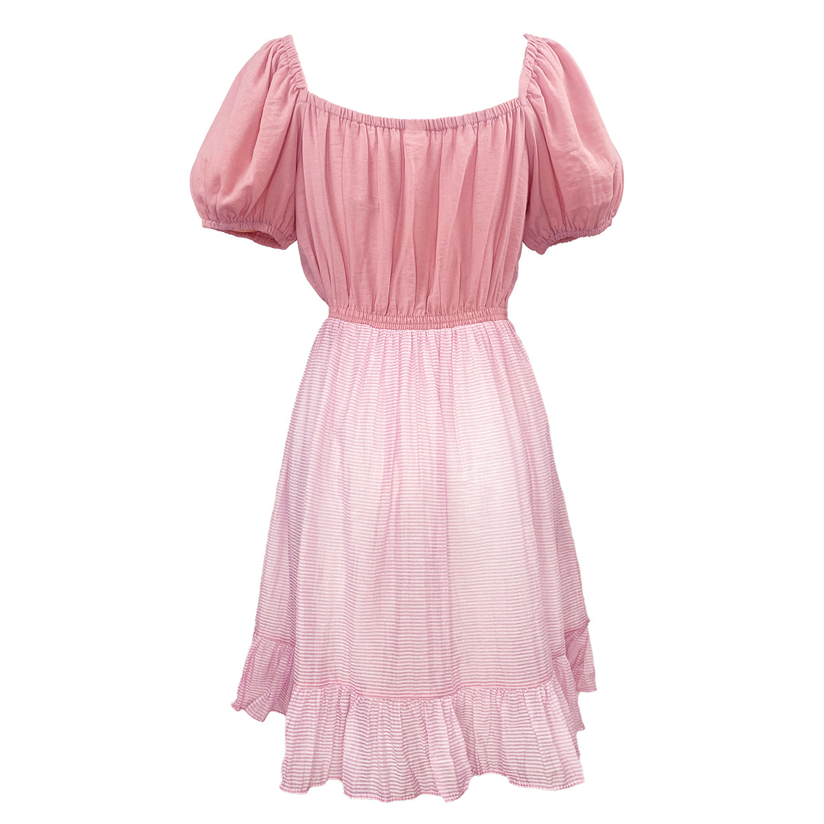 Margaux Mix Fancy Knit Crepe Square Neck