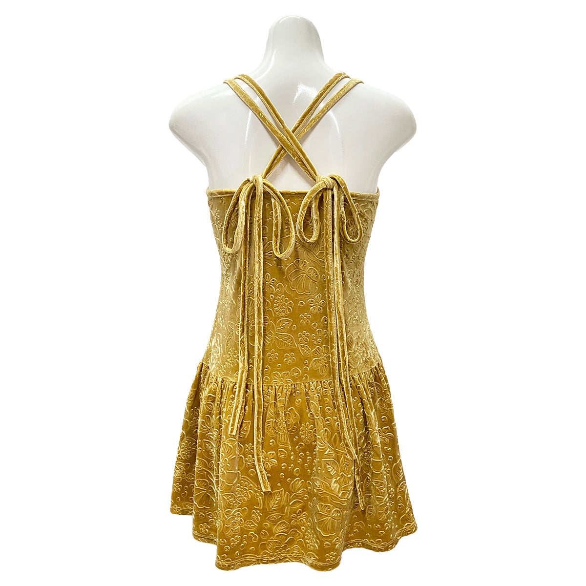 Jenny Double Spaghetti Strap Drop Waist