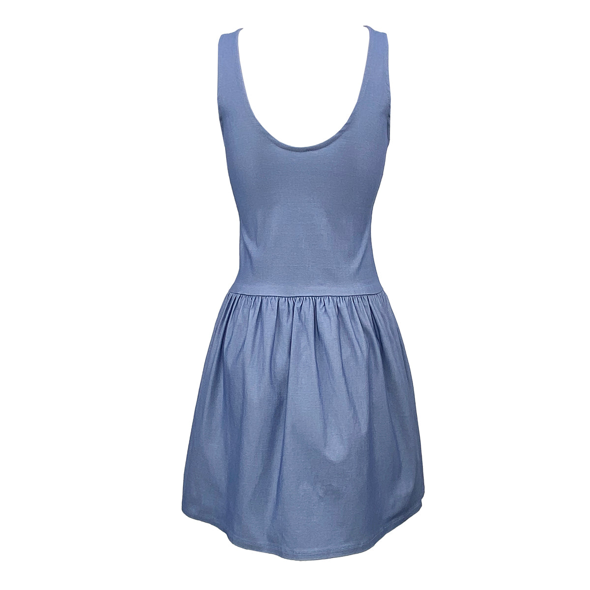 Keira Sleeveless Stretch Denim Dress