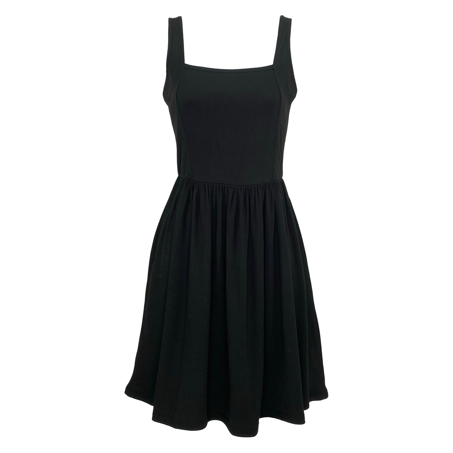 Scarlet Square Neck Knee Length Dress