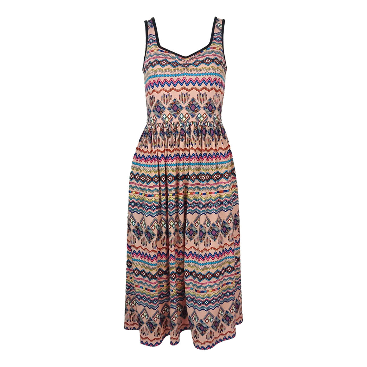 Electric Rhythm Sweetheart Dress