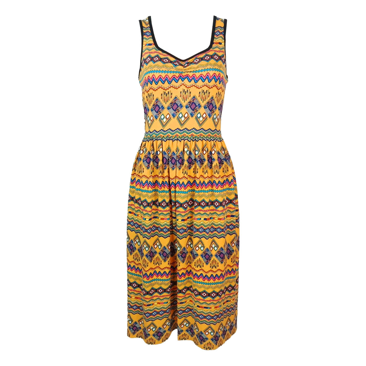 Electric Rhythm Sweetheart Dress