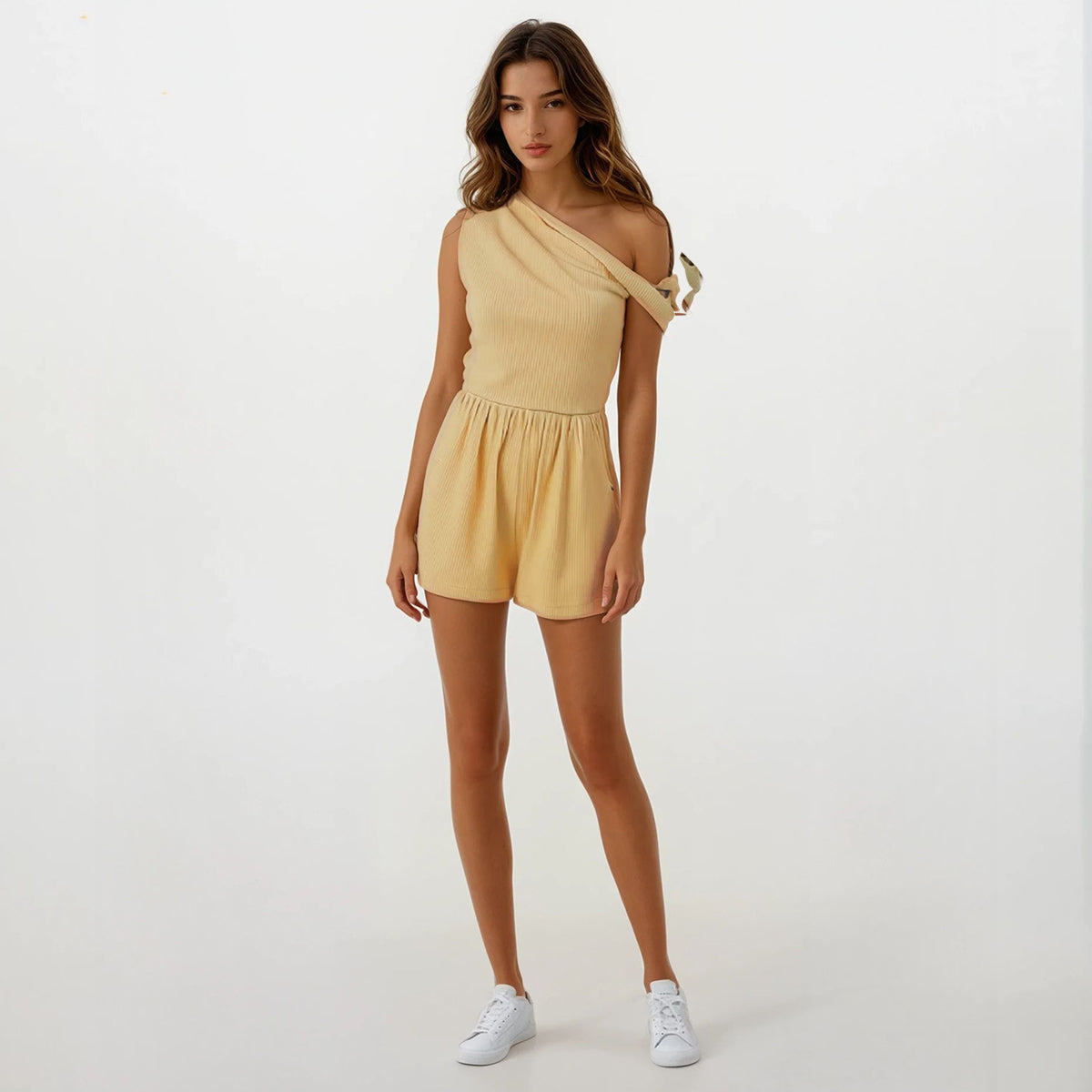 Keira Asymmetrical Jump Shorts