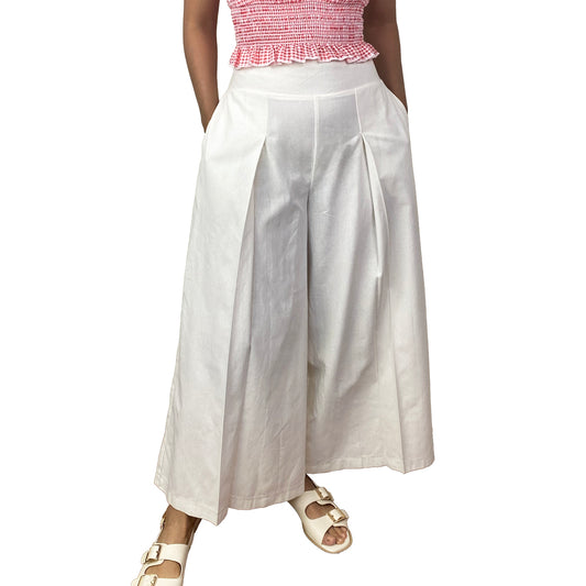 Nicole Waisted Pants Wide Leg