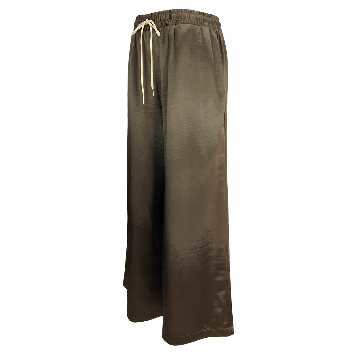 Romantic Luxe Satin Comfortable Pants
