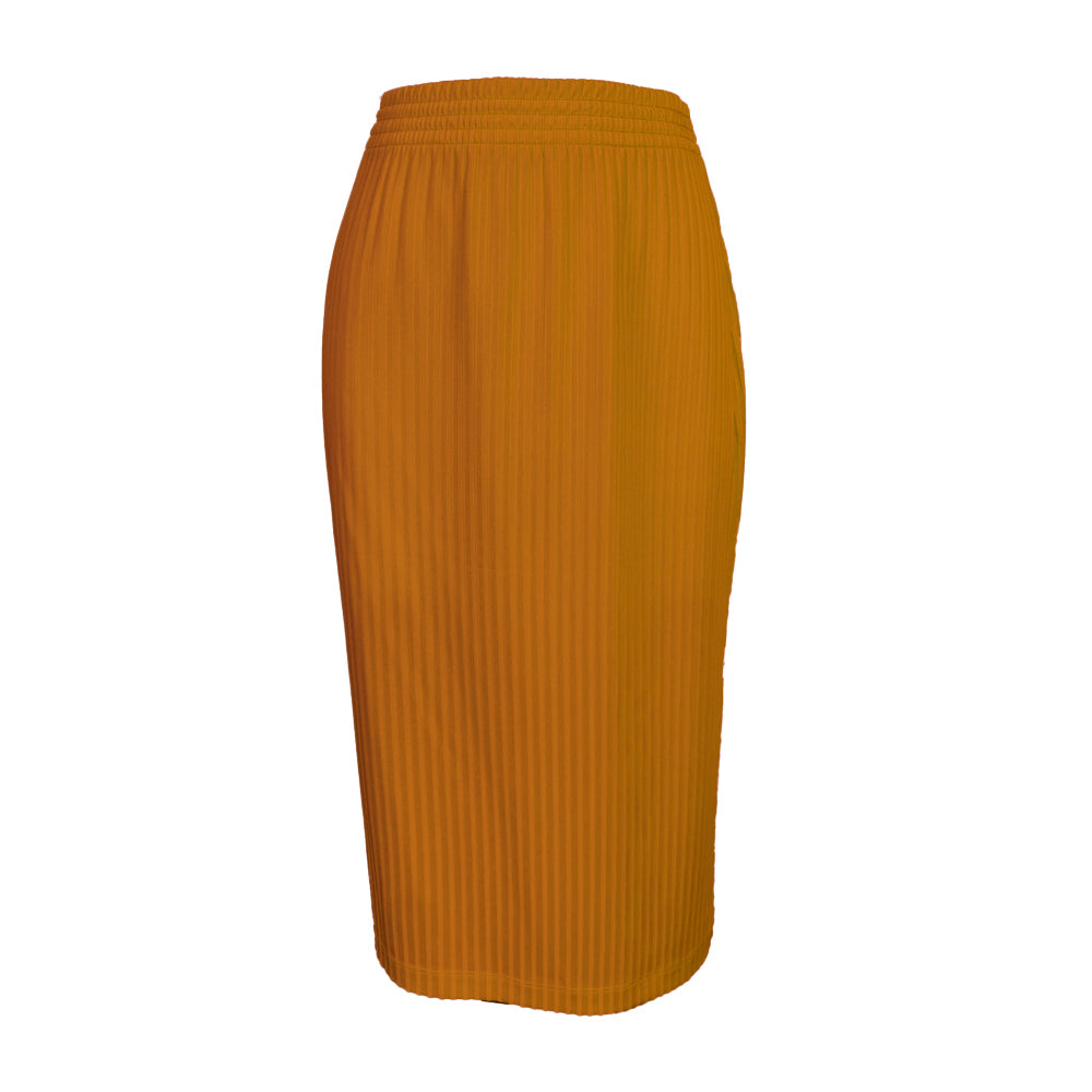 Easy Skirt Ribbing