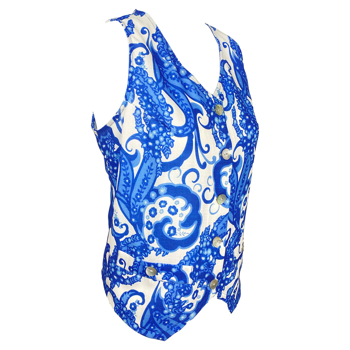 Diane Vest and Pants Set Paisley