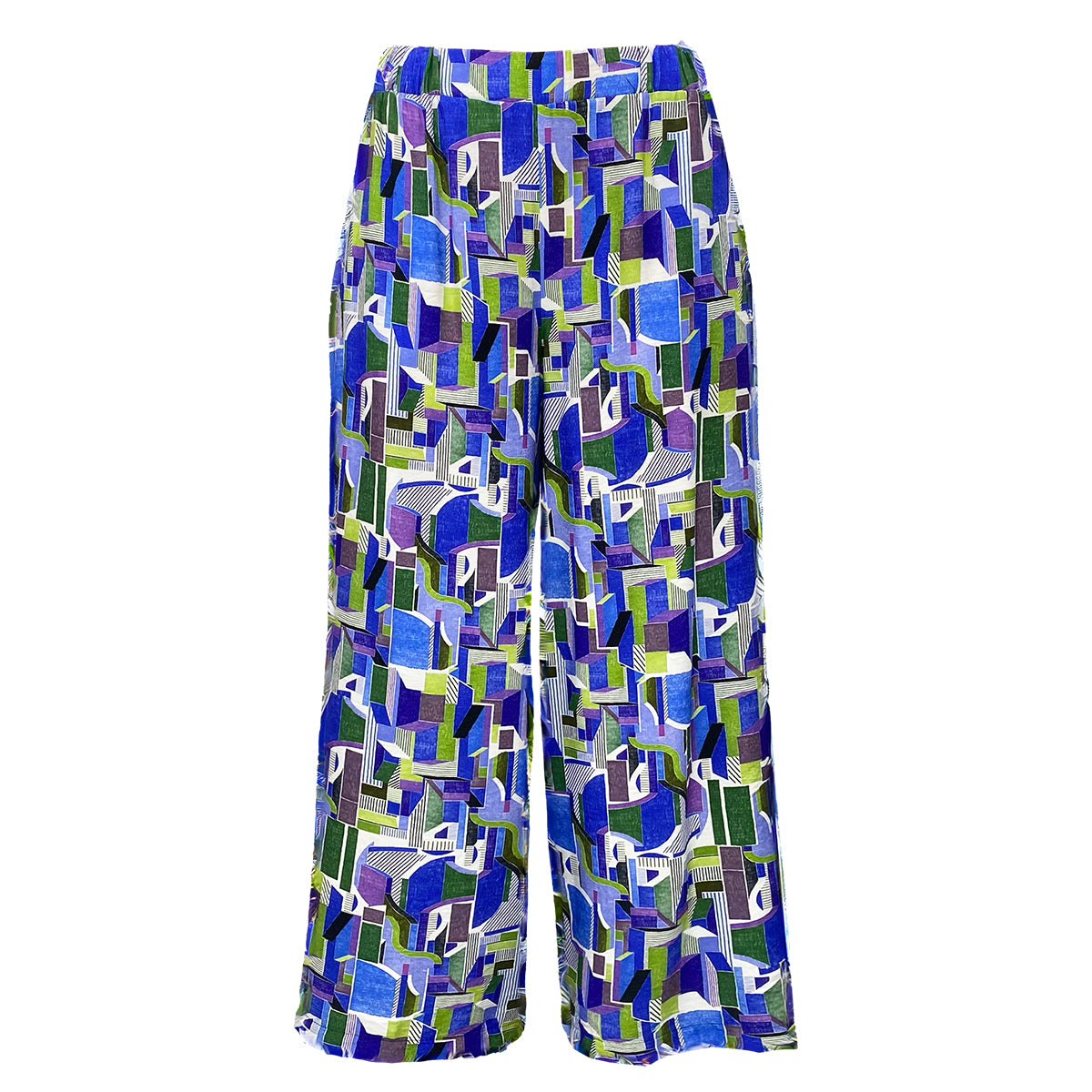 Organic Retro Print Vest and Pants Set