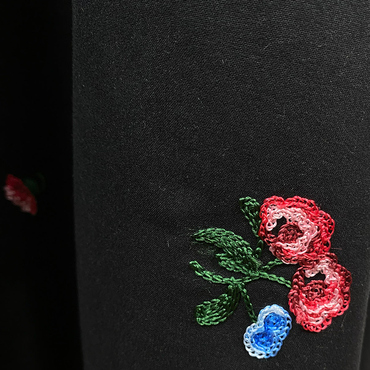 Cotton Embroidery Vest and Maxi Skirt