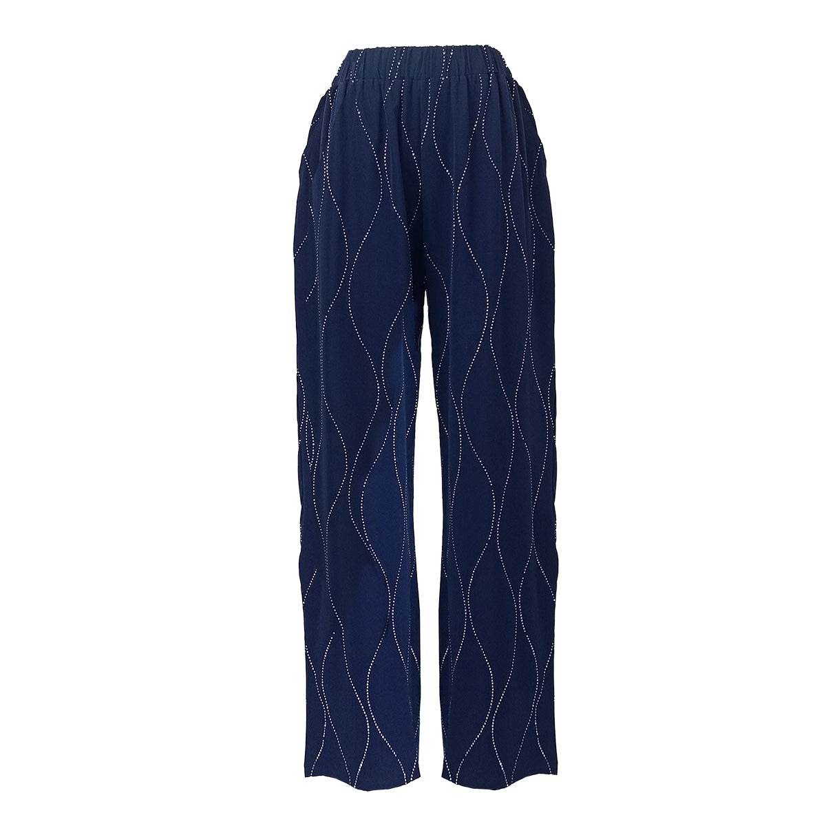 Fancy Resort Long Sleeves Polo and Pants - Bling Waves