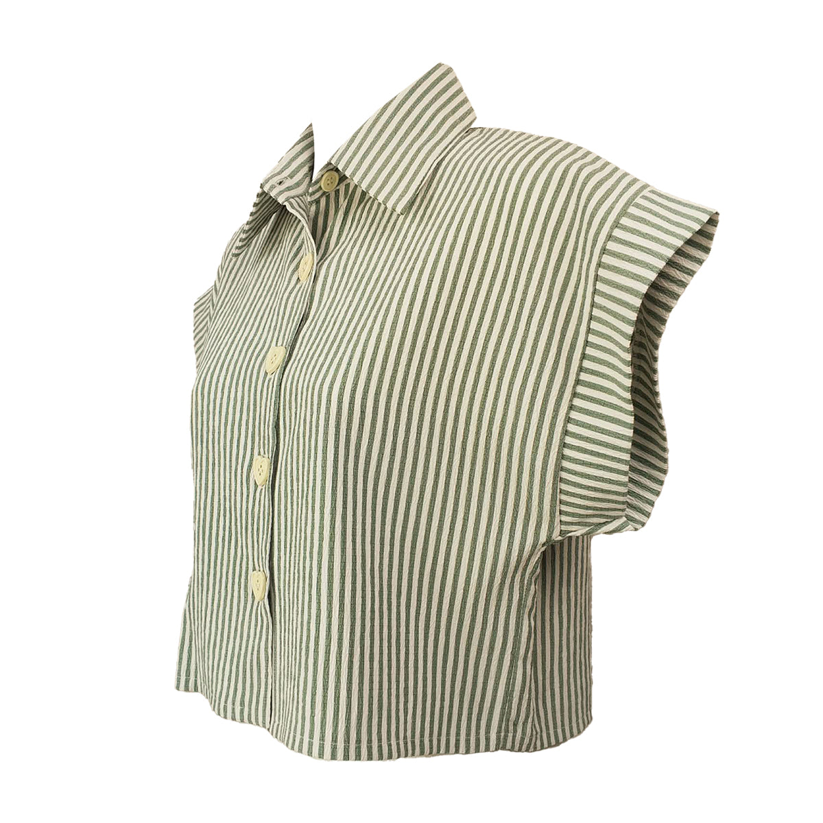 Lovely Stripes Extended Polo and Skirt Set