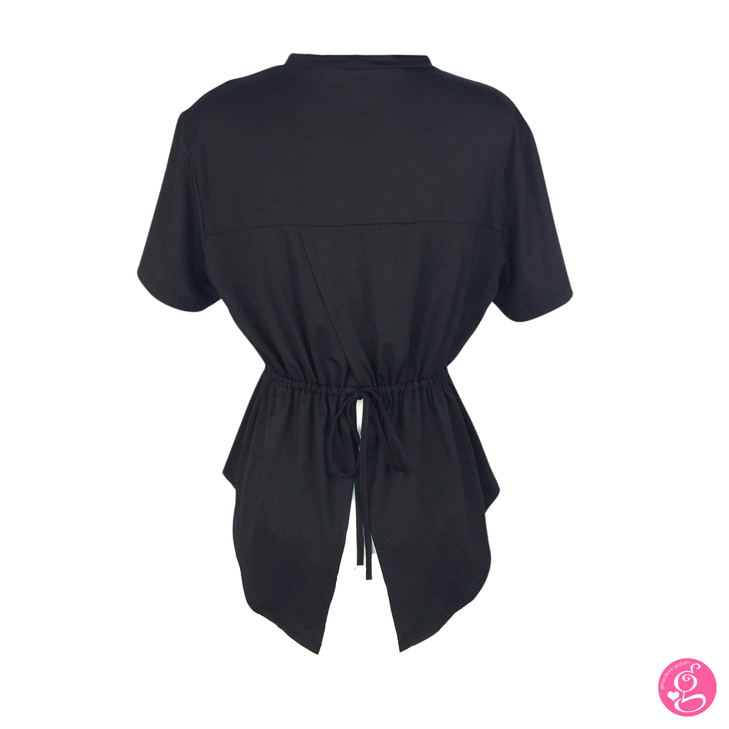 Y-Workout Cara Tulip Drawstring Tee