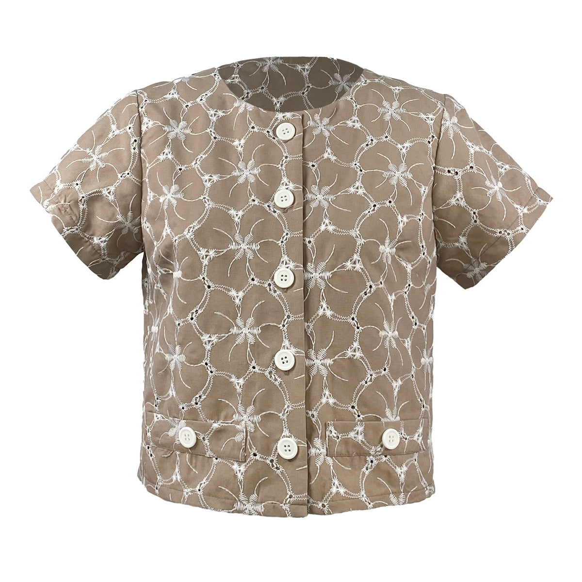 Gabriel Button Down Set Mini Skirt