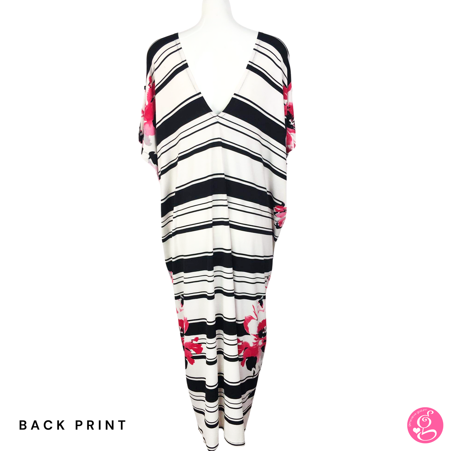 Reversible Caftan Maxi Dress