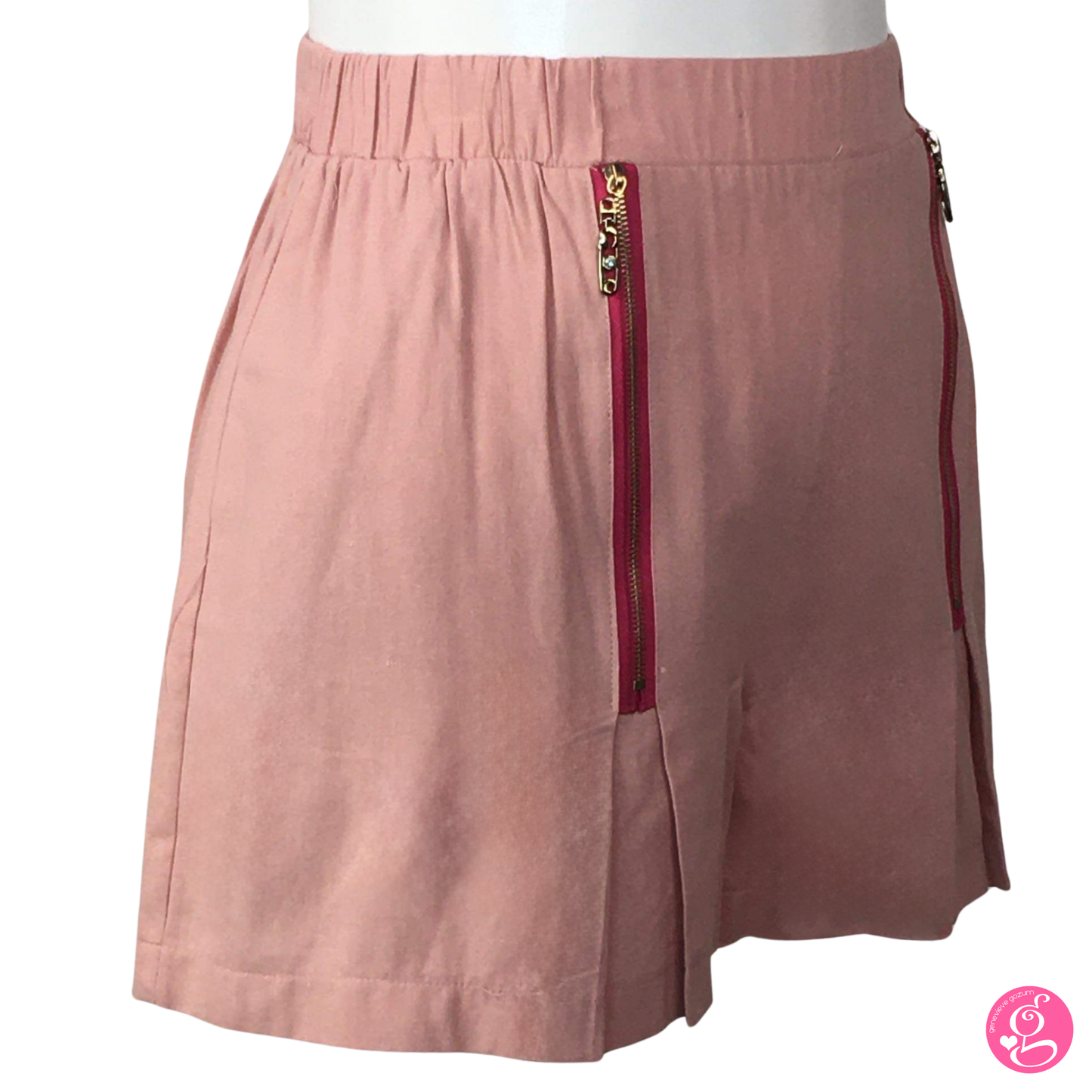 Bridget Double Zipper Shorts