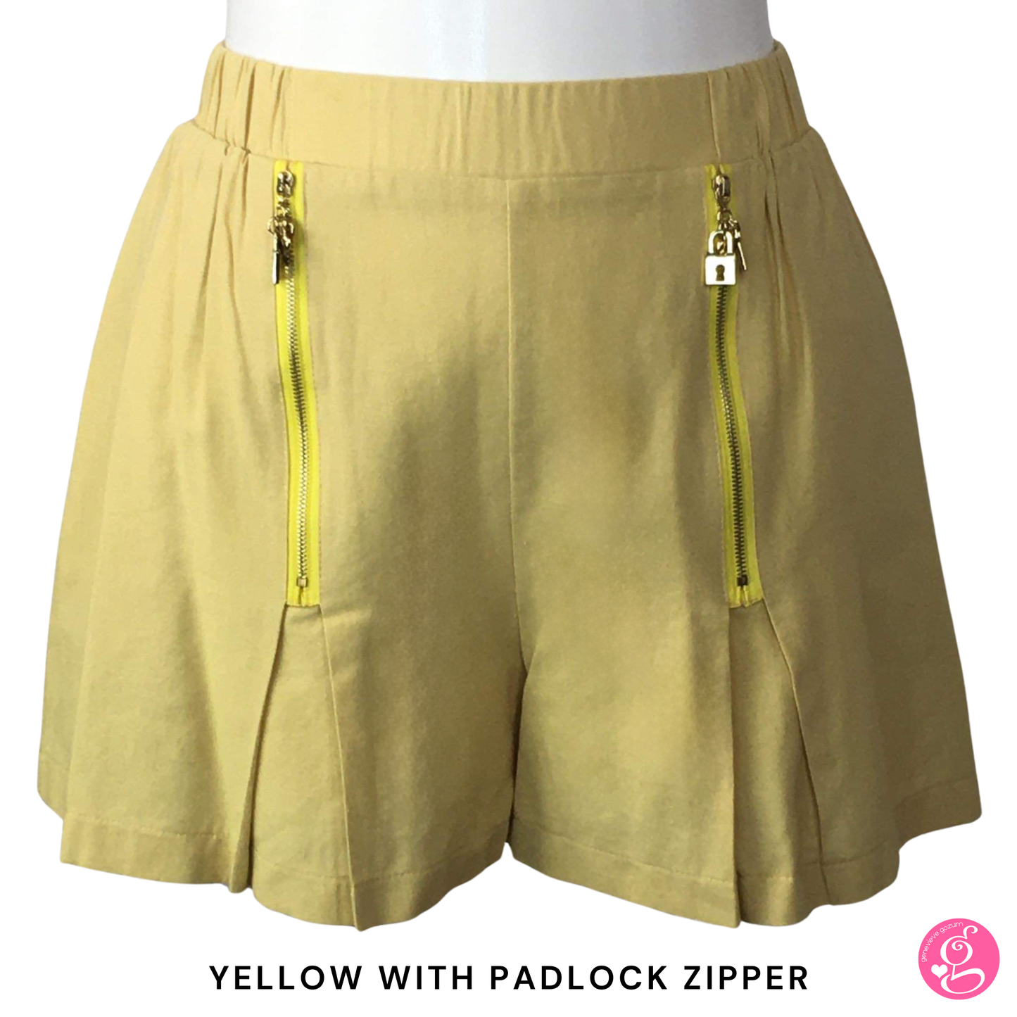Bridget Double Zipper Shorts