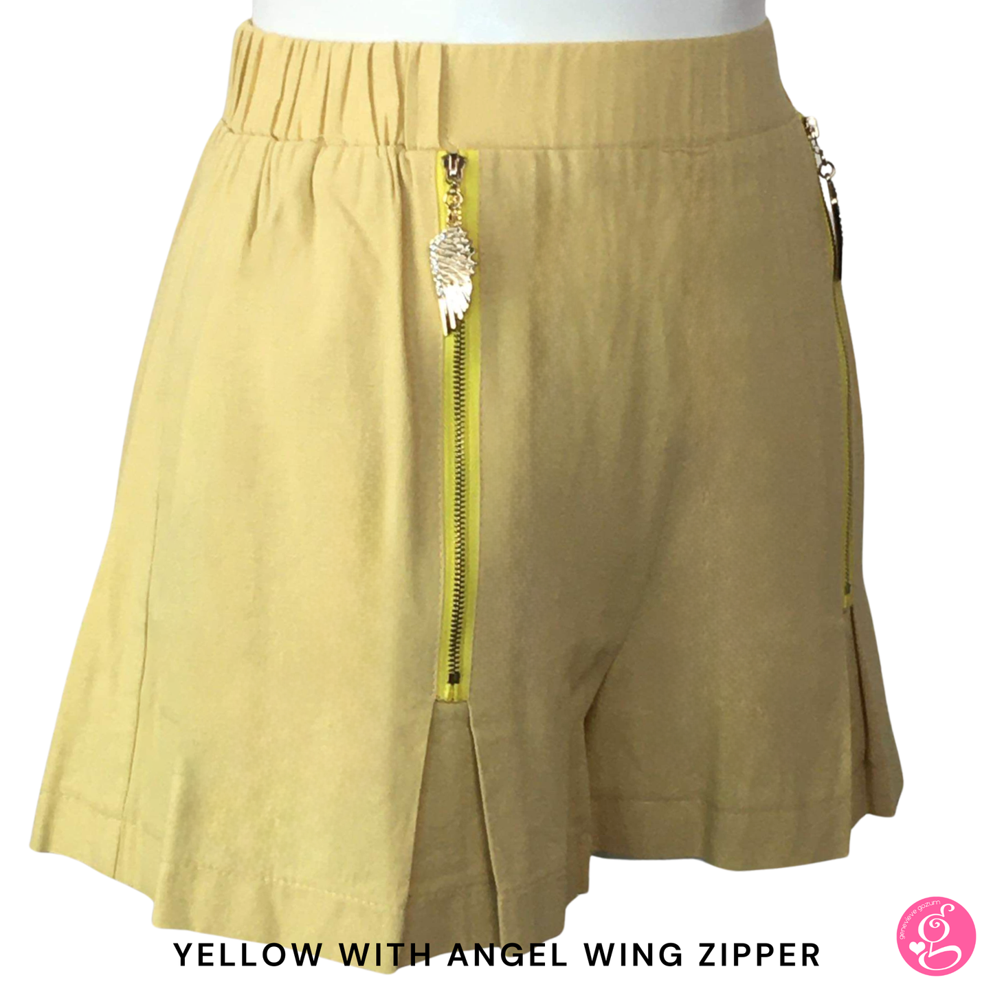 Bridget Double Zipper Shorts