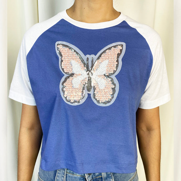 Color Switch Raglan Tee