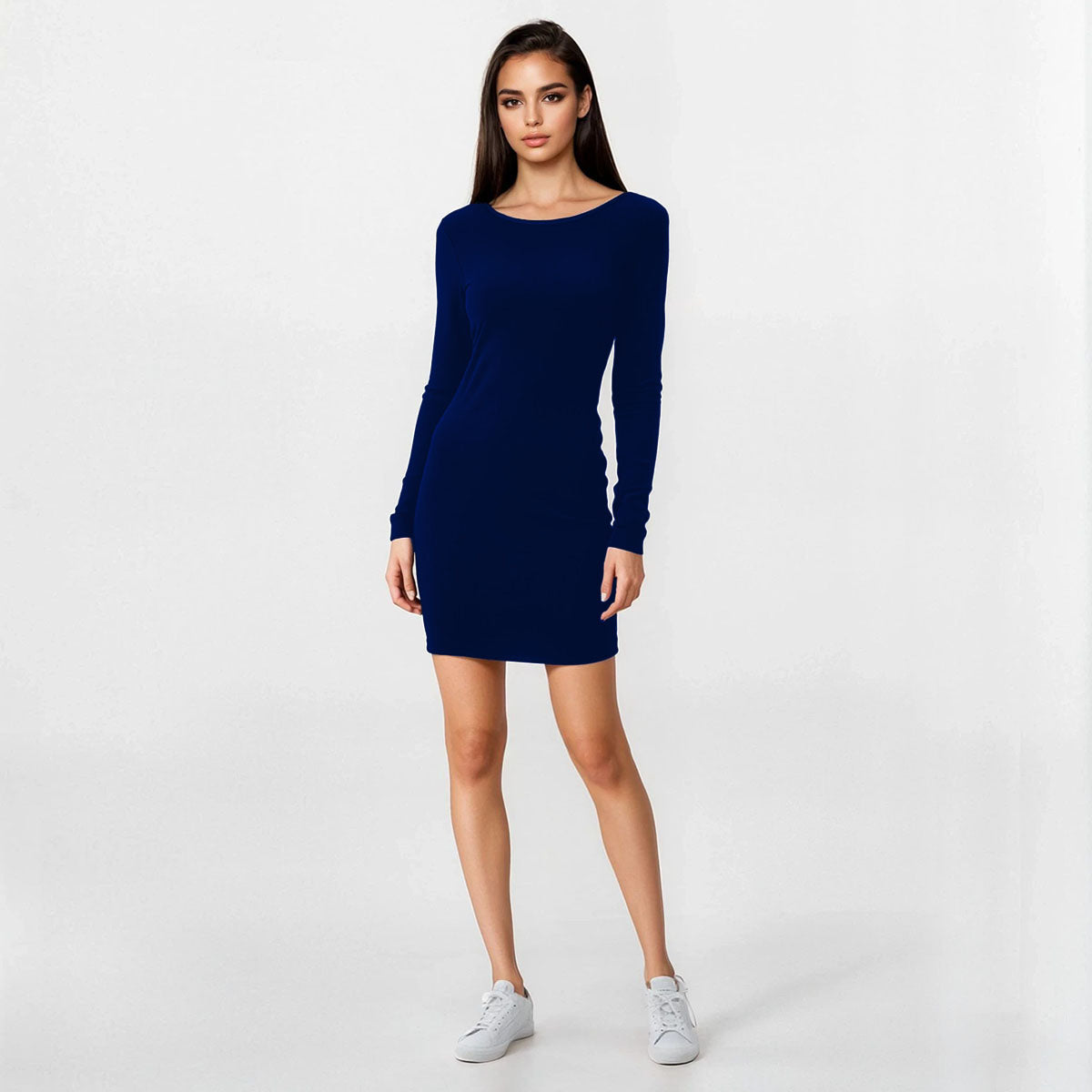 Dawn Backless Knee Length Dress