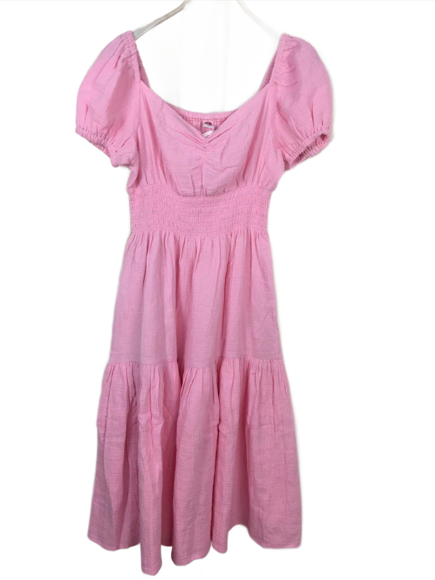 Aurora Sweetheart Airy Cotton Midi Dress