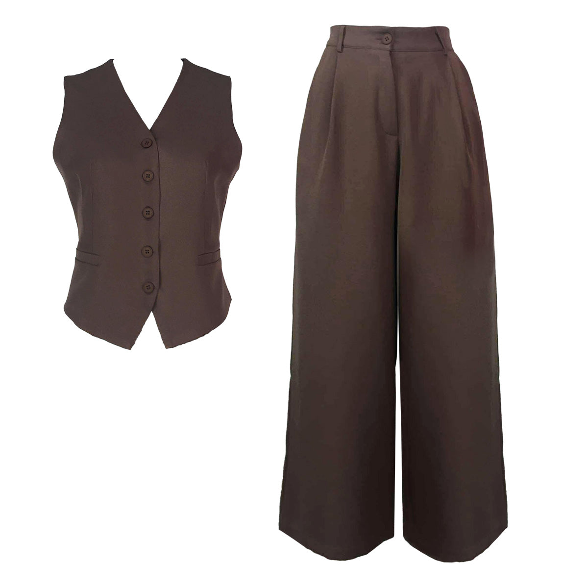 Girl Boss Classic Vest and Pants Set