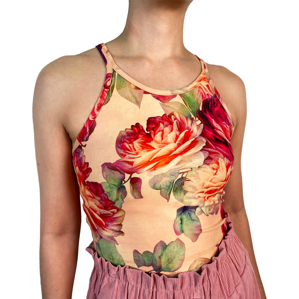 Vieve Marshmallow Tank Top with Bust Pads