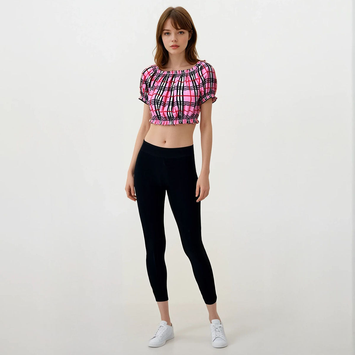 BBRY Off Shoulder Midrib Top