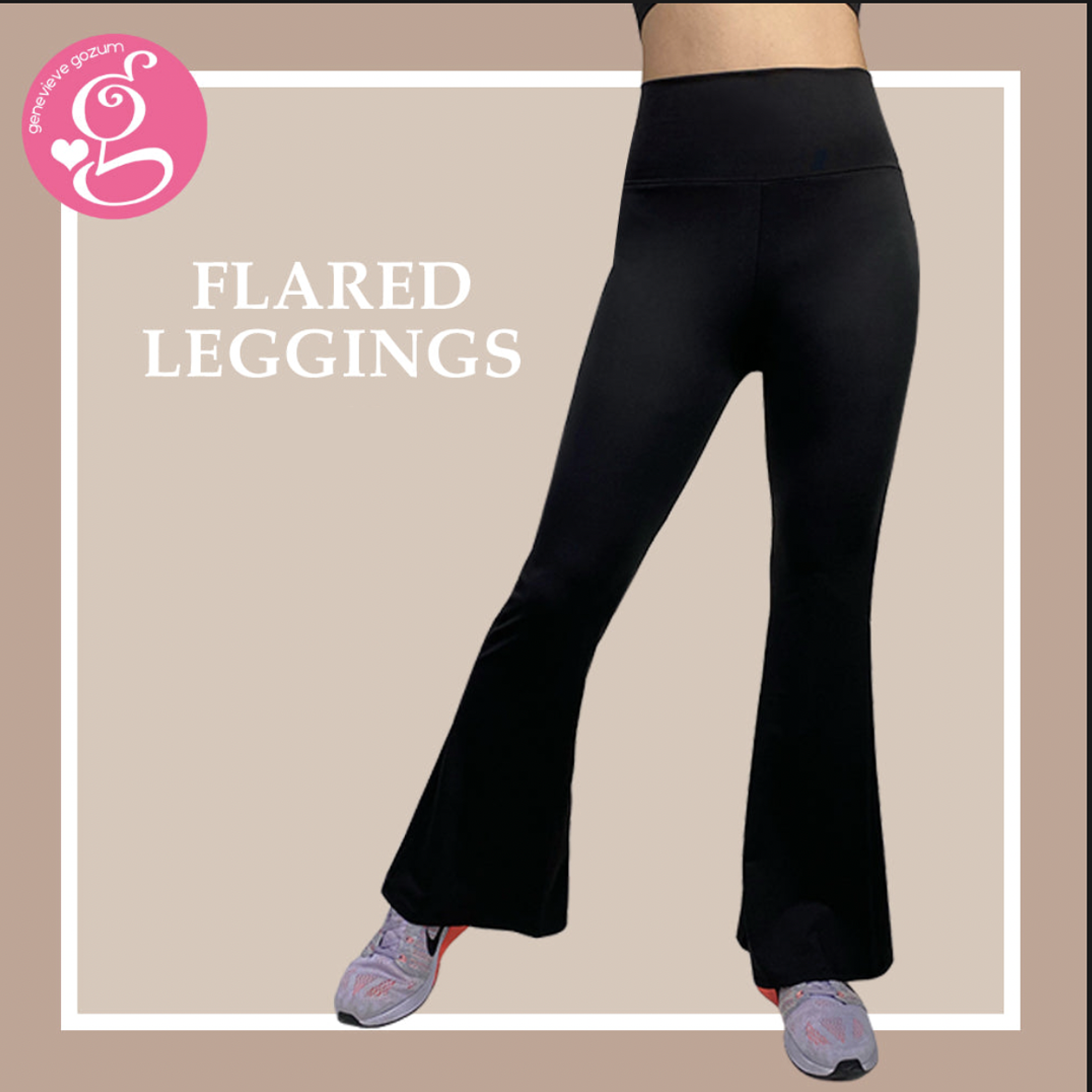 Flared Yoga High Waist Leggings