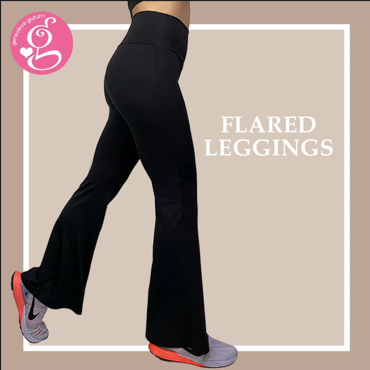 Flared Yoga High Waist Leggings