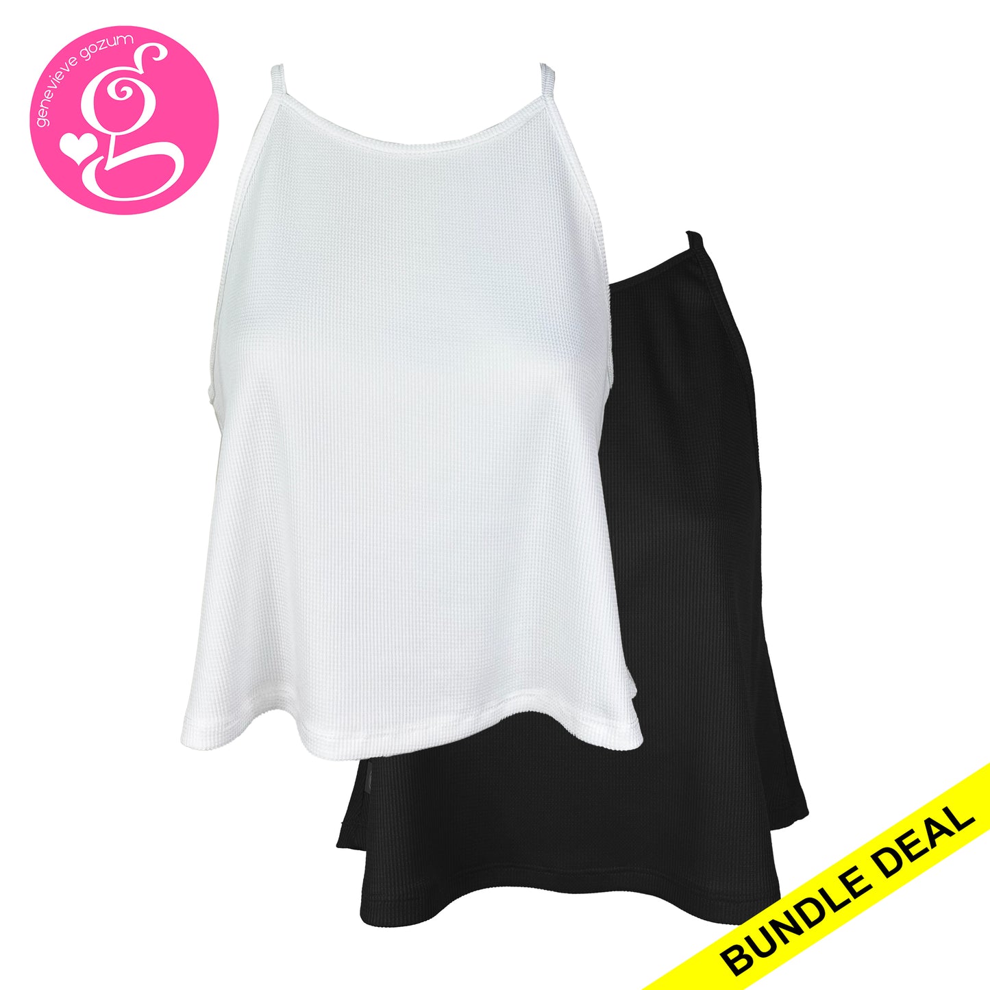 Mini Waffle Halter Top