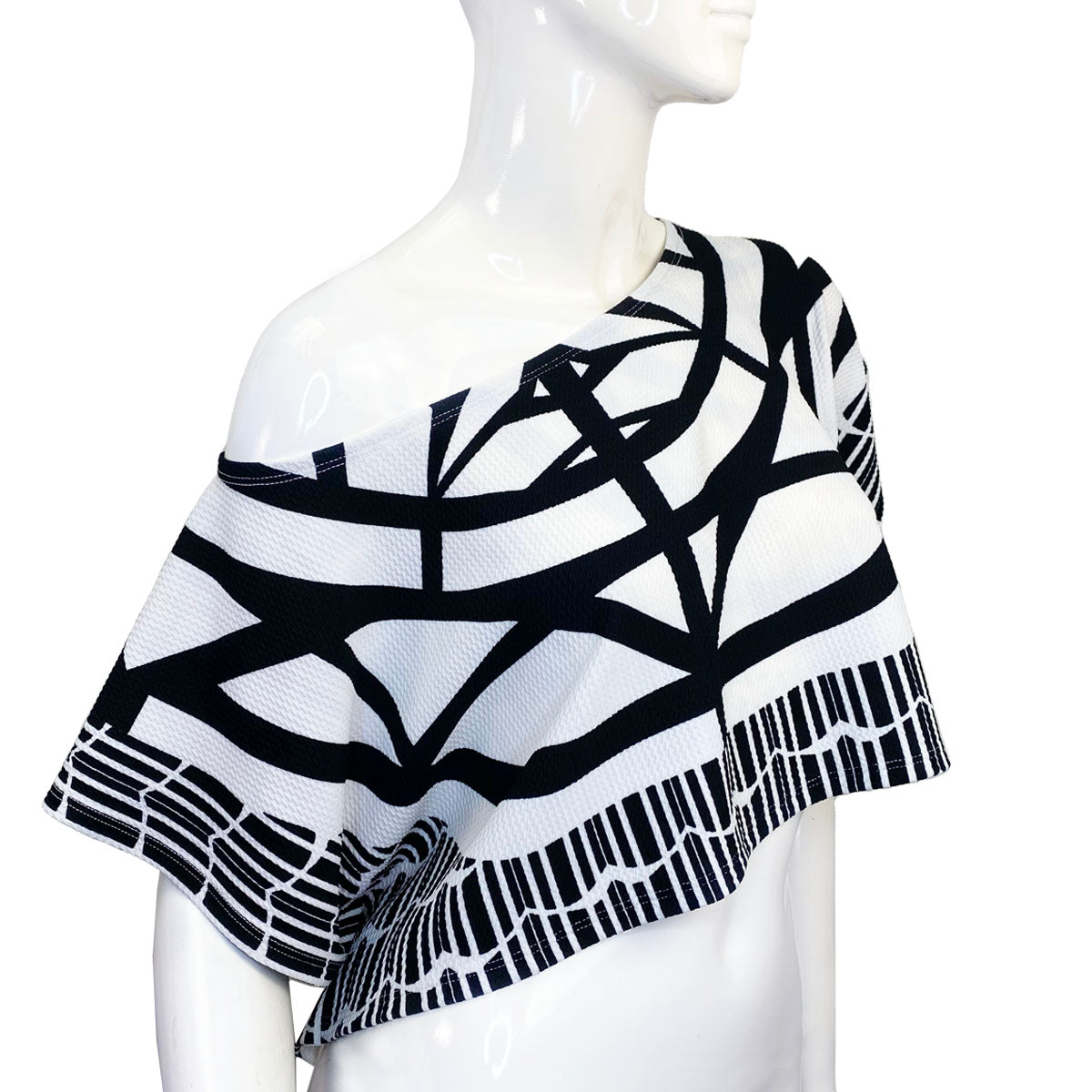 Aztec Pullover Crop Top