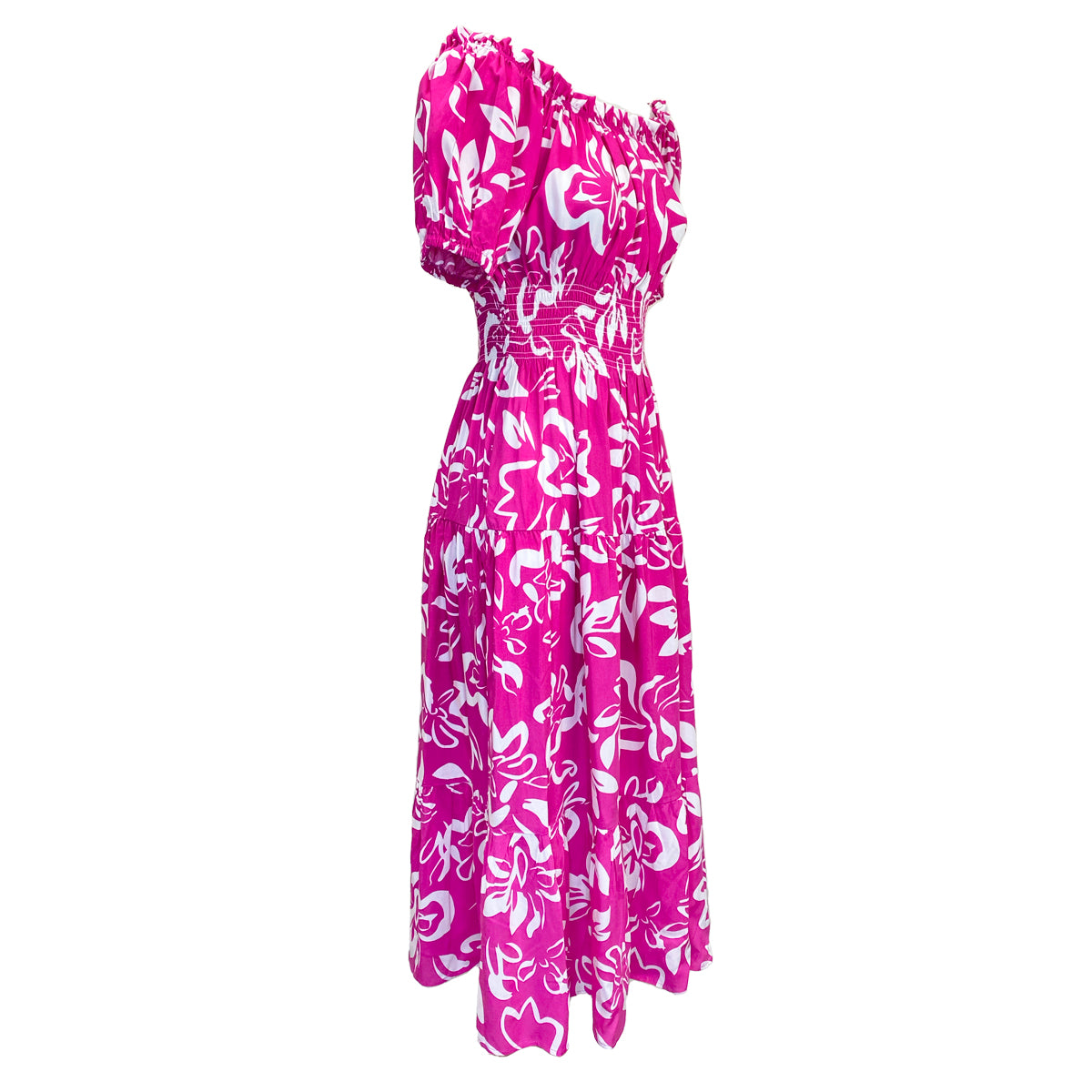 Sabrina Off Shoulder Maxi Dress Pucci Print