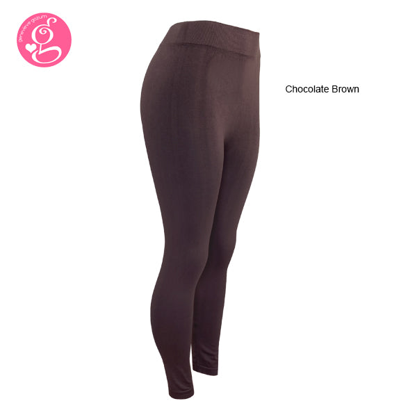 Marshmallow Seamless Plain Leggings