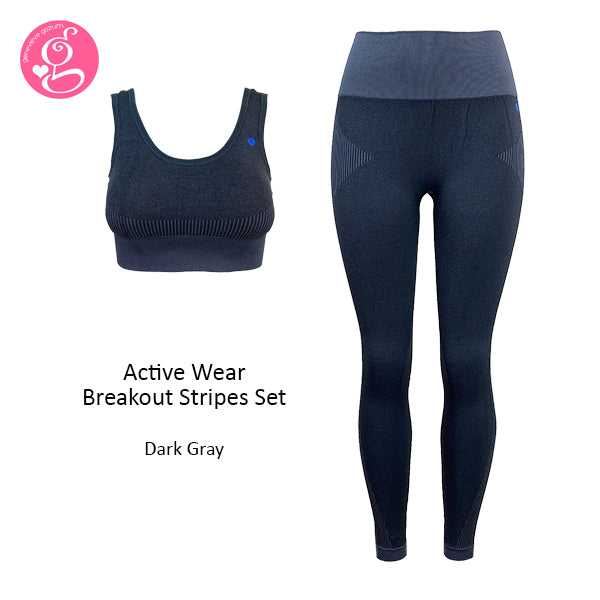 Activewear Breakout Stripes Set Seamless Control Set